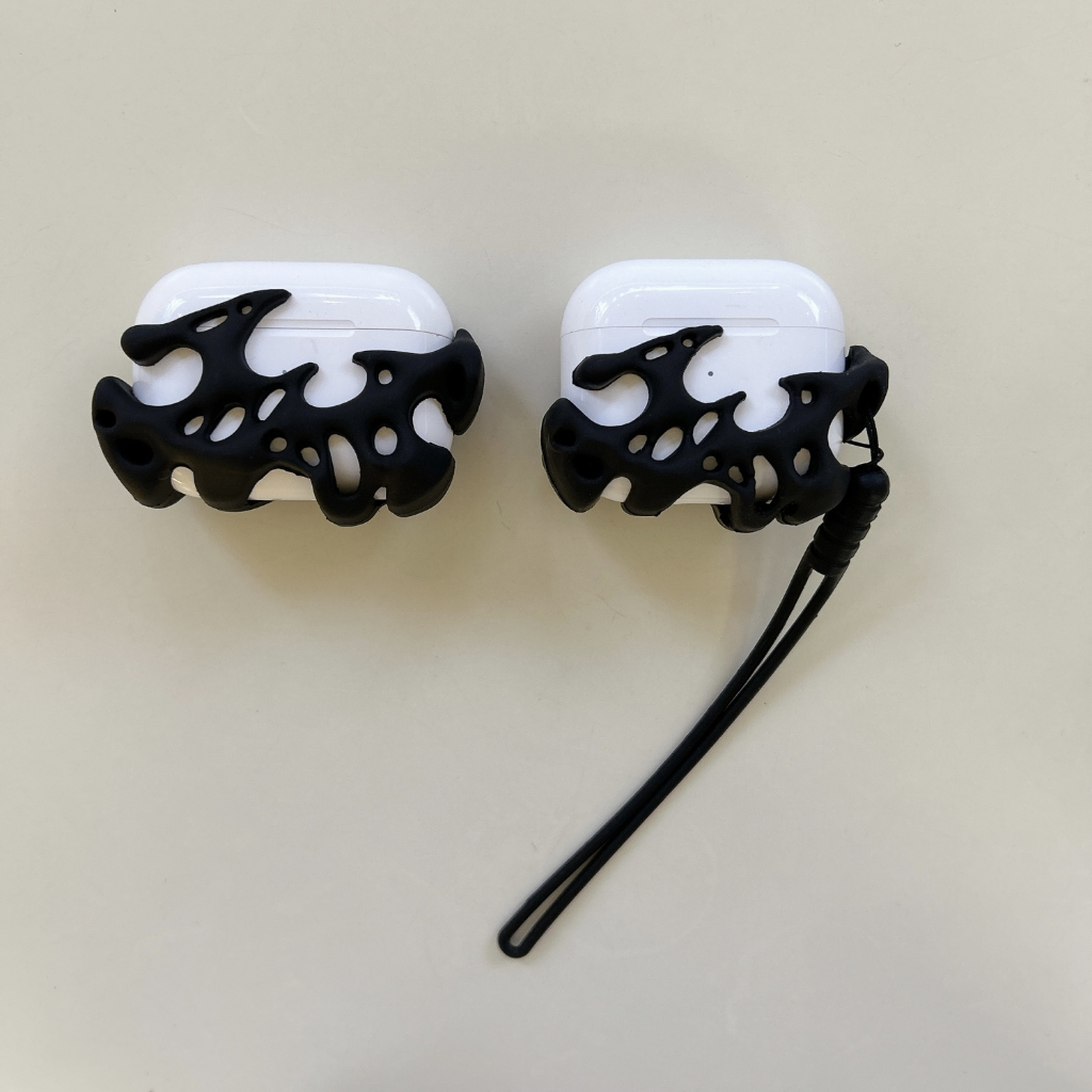 Vỏ Bảo Vệ Hộp Sạc Tai Nghe airpods 12 / 3 generation pro2 ii 500 Ốp