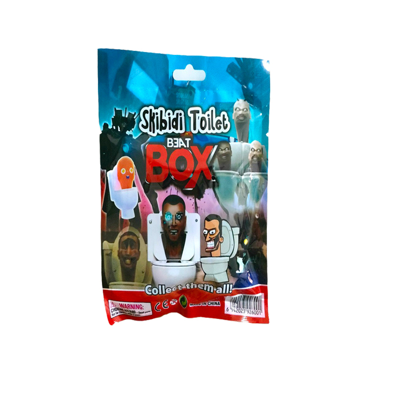 1 Gói Mô Hình Nhân Vật skibidi toilet man Ngẫu Nhiên Làm Quà Tặng Giáng Sinh Cho Bé