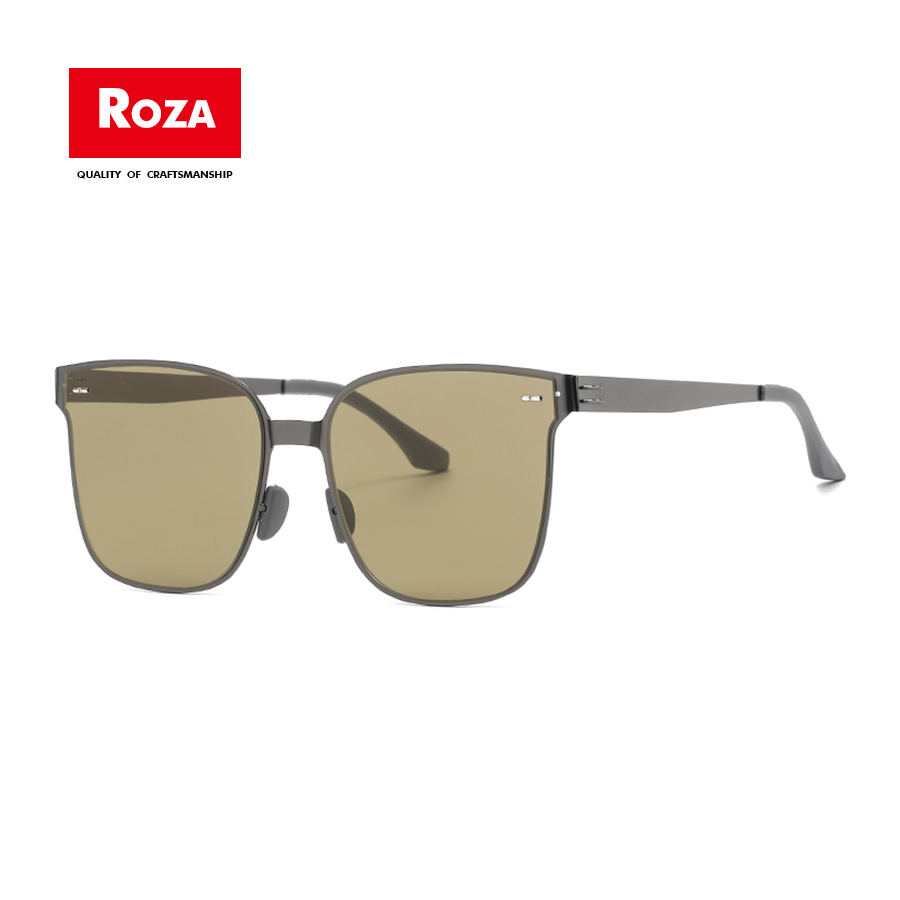 Roza Kính Mát Vuông Chống Tia uv400 ae1541 Phong Cách Cổ Điển Thời Trang unisex 2023