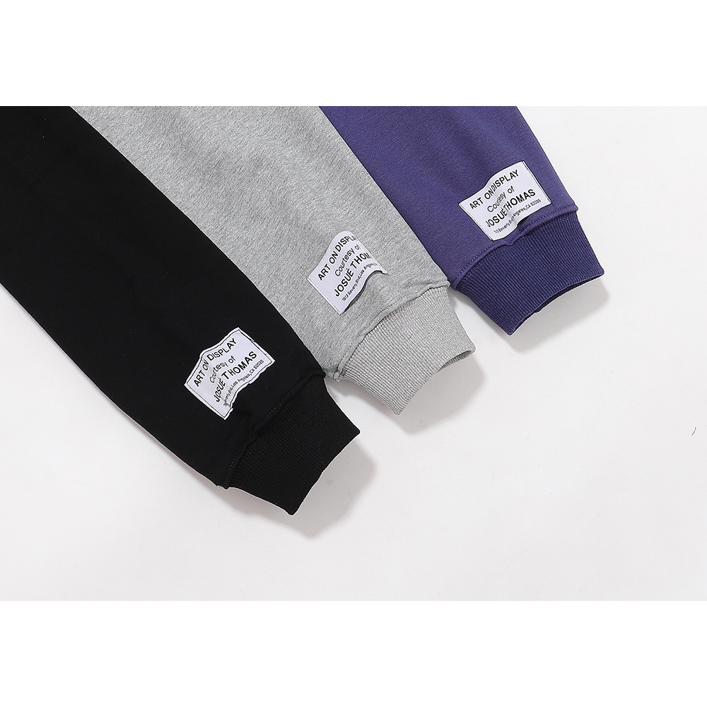 Galery dept Áo hoodie cotton Nguyên Chất In Hình Tròn Vẽ Tay Thời Trang Cho Nam Và Nữ