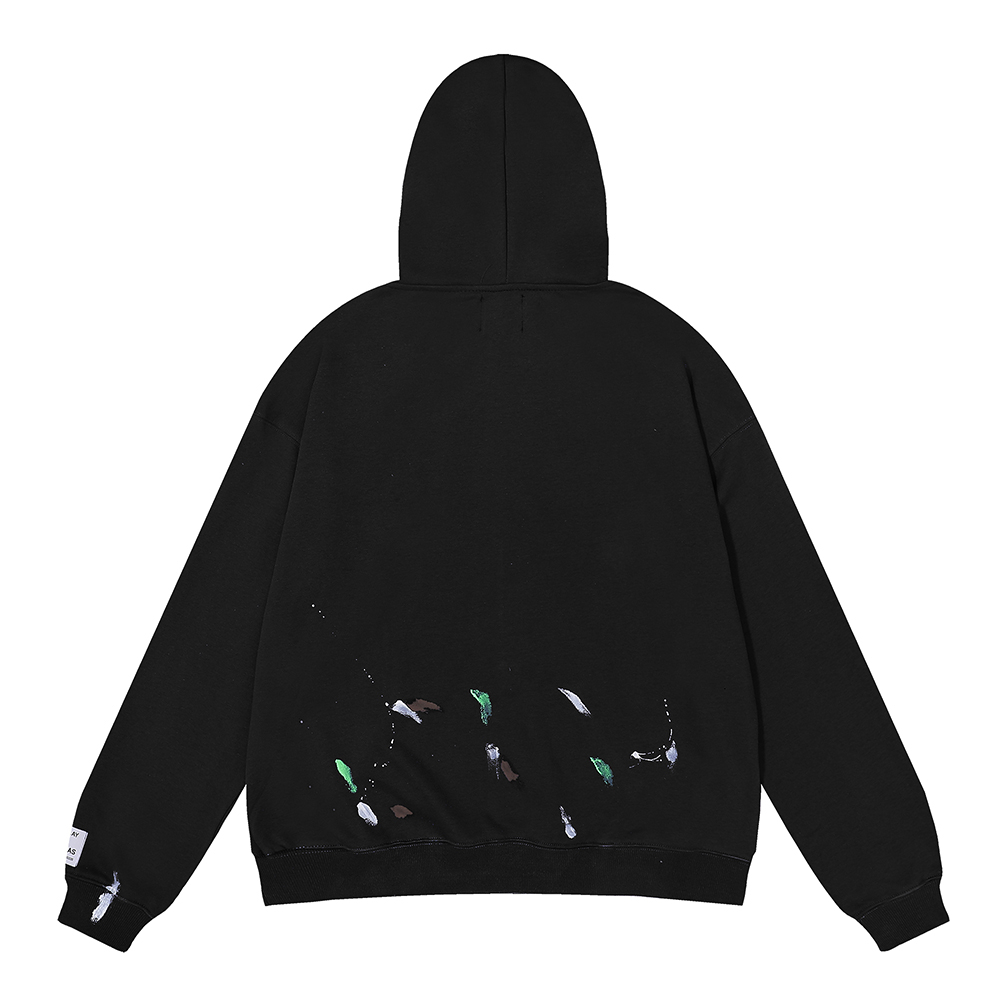Galery dept Áo hoodie cotton Nguyên Chất In Hình Tròn Vẽ Tay Thời Trang Cho Nam Và Nữ