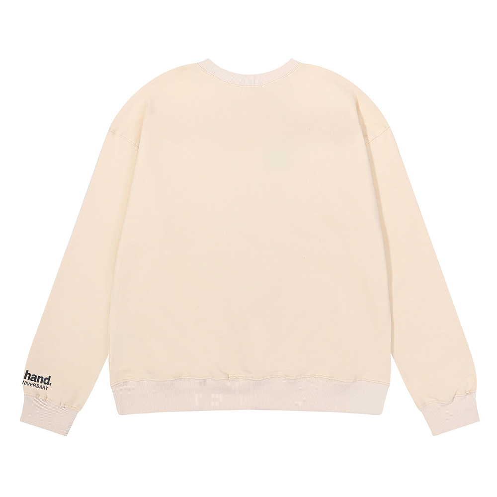 Galallery dept Áo hoodie cotton Nguyên Chất Cổ Tròn Họa Tiết Vẽ Tay Thời Trang Cao Cấp Cho Nam Và Nữ
