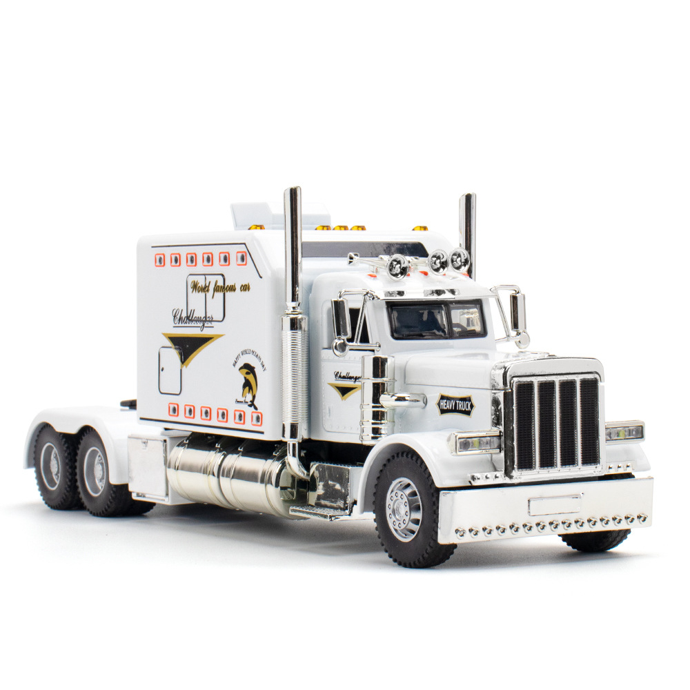 Mô Hình Xe Tải peterbilt 389 Bằng Hợp Kim Tỉ Lệ 1: 24