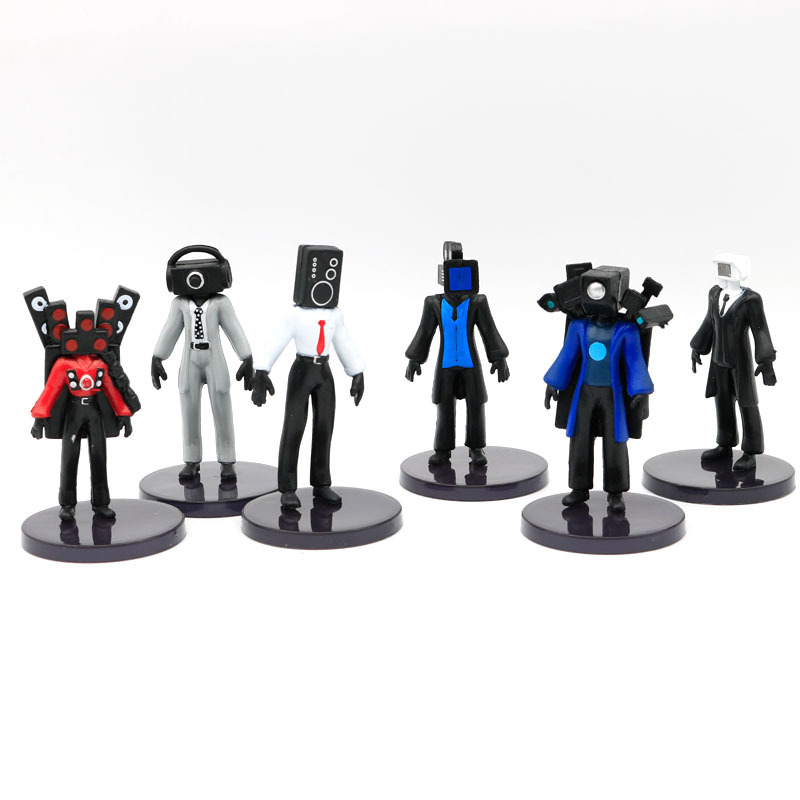 Set 12 Mô Hình Nhân Vật Người Đàn Ông Trượt Toiletkibidi Trong Phim Vệ Sinh