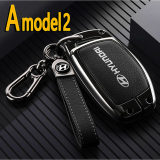 【dòng xe hyundai】Ốp Chìa Khóa Xe hyundai Phù Hợp Bao Da Chìa Khóa Bằng Kim Loại Cho hyundai Bao da bọc bảo vệ cho đầu chìa khóa xe hơi Hyundai I10/ Tucson/ Elantra 2020