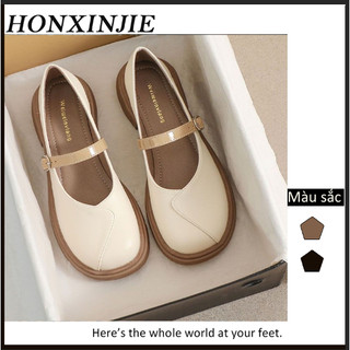 HONGXINJIE Giày búp bê giày nữ 2023NEW Sản phẩm mới vào Mùa thu thời trang 062716