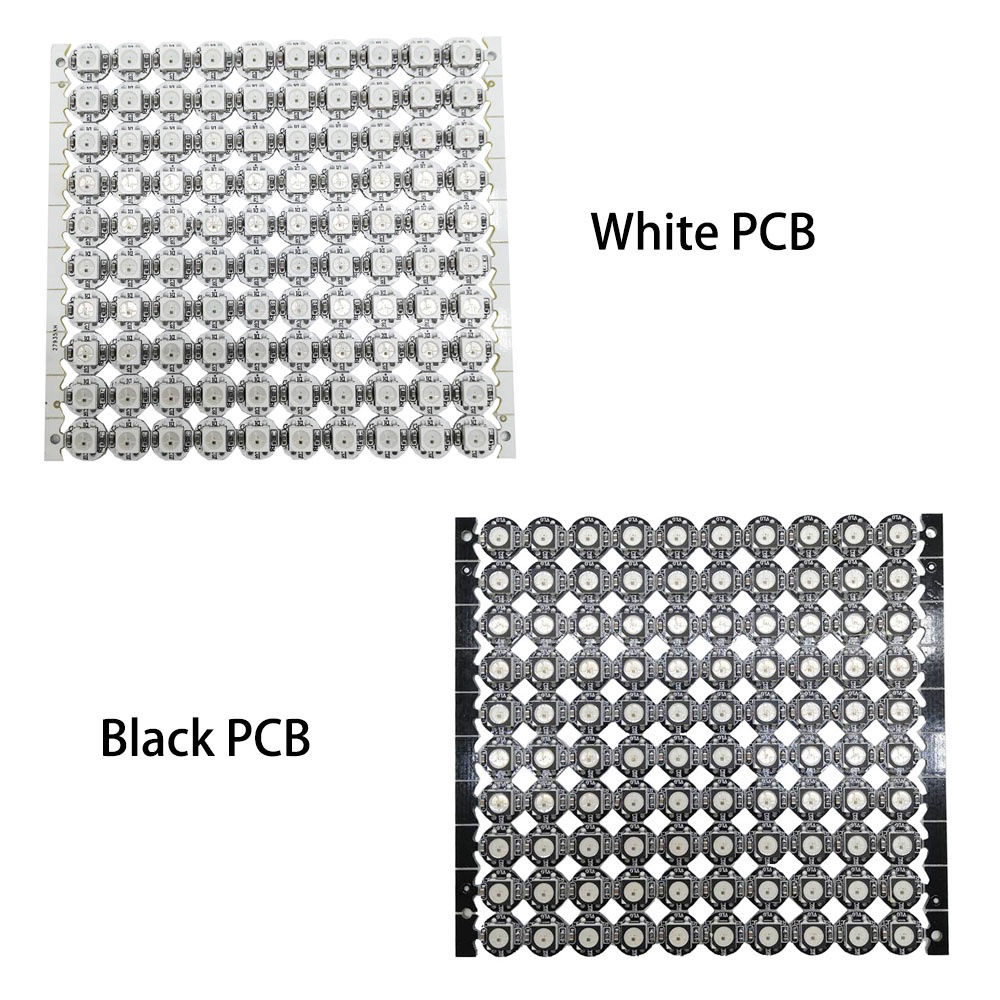 100 CHIẾC WS2812 IC Tích Hợp WS2812B ws2812 2812 Chip LED Có Tản Nhiệt DC5V