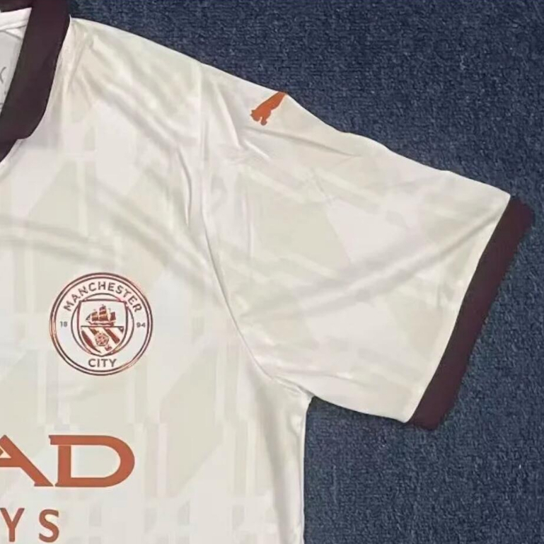 Áo Bóng Đá Màu Trắng Số 23 / 24 manchester city Cho Nam