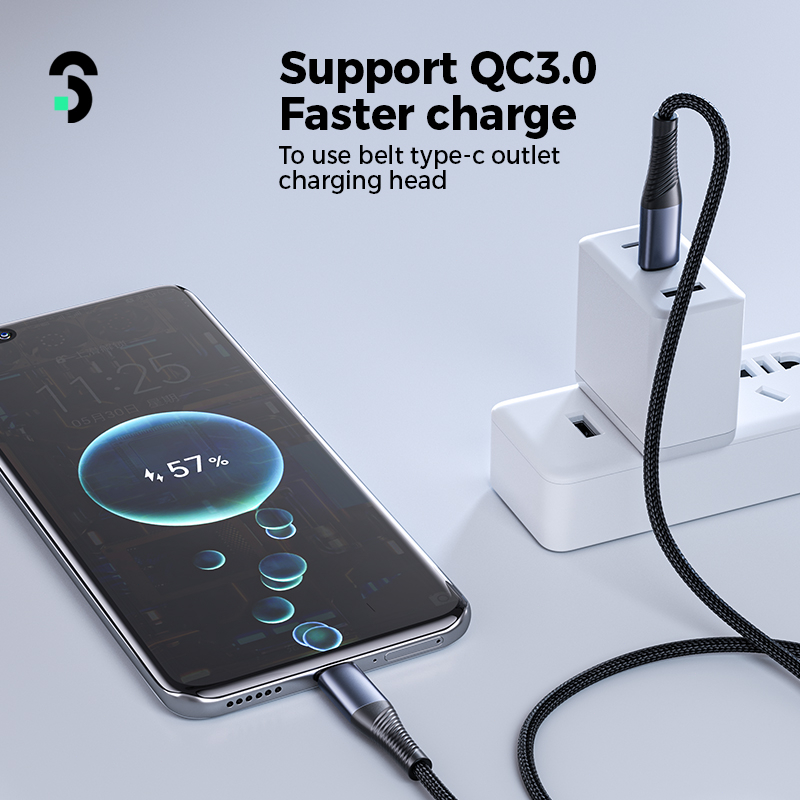 Soomfon Dây Cáp Sạc Nhanh usb Loại c 100w / 60w Cho macbook ipad phone galaxy