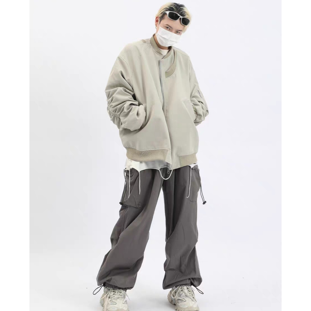 ESEA Áo Khoác Tay Dài Phong Cách harajuku Nhật Bản Thời Trang Cho Nam Nữ