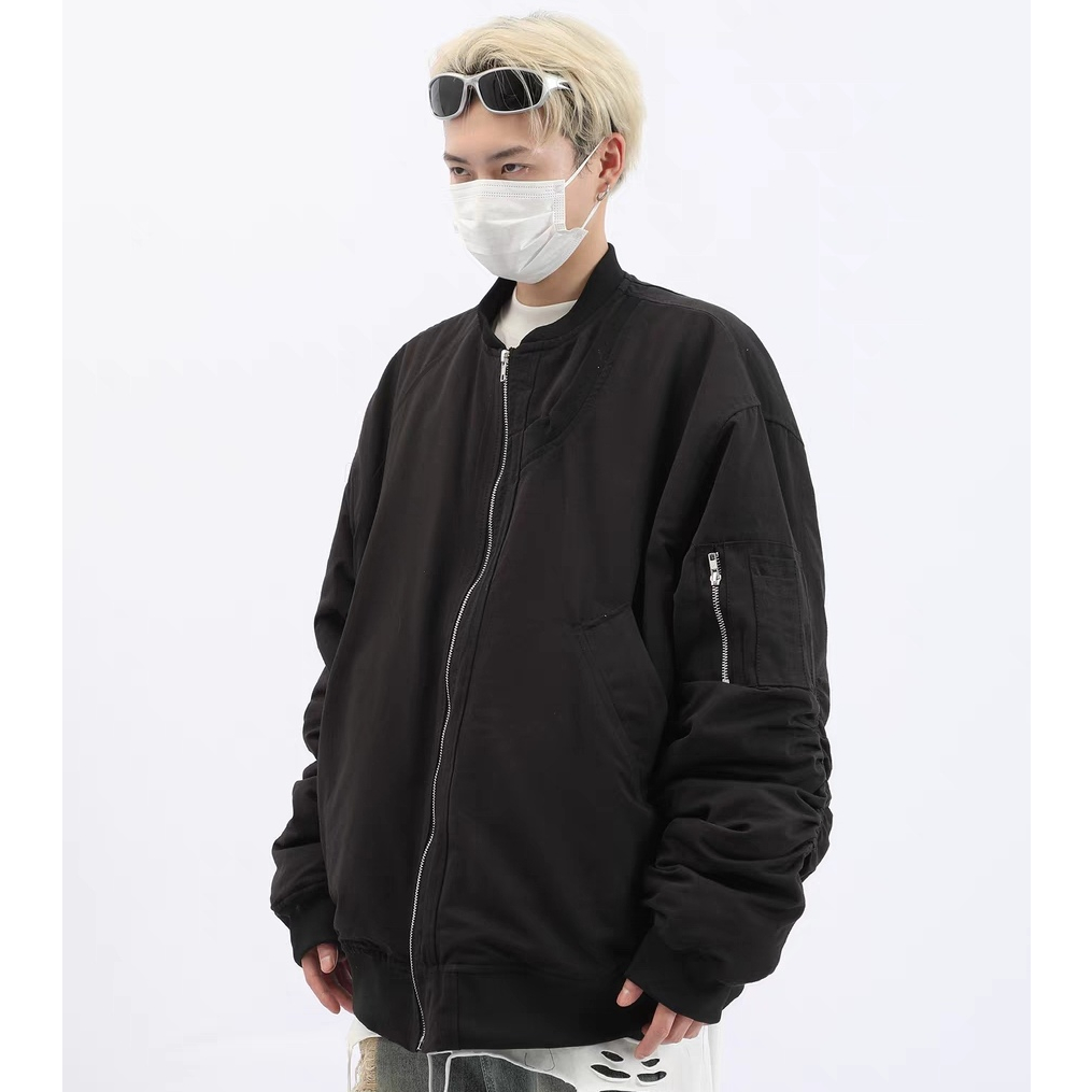 ESEA Áo Khoác Tay Dài Phong Cách harajuku Nhật Bản Thời Trang Cho Nam Nữ