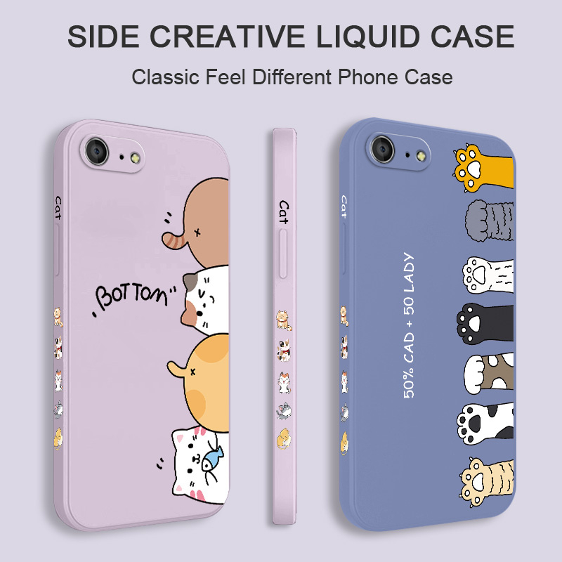 Ôp Điện Thoại Họa Tiết Mèo Độc Đáo Thời Trang Cho samsung galaxy s23 s22 fe ultra plus 5g Ốp