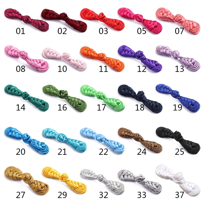 10 cặp nút thắt trang trí sườn xám DIY theo phong cách trung hoa