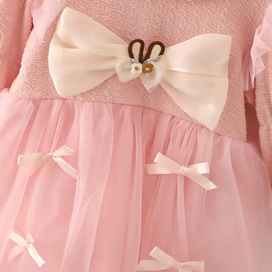 ❀Bán Buôn Bán Sỉ❀❀Miễn phí vận❀Đầm Công Chúa Tay Dài Phong Cách Phương Tây Thời Trang Mùa Thu 2023 Mới Cho Bé Gái