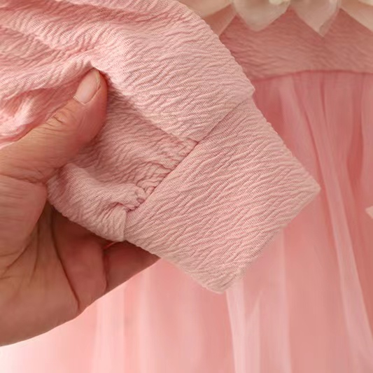 ❀Bán Buôn Bán Sỉ❀❀Miễn phí vận❀Đầm Công Chúa Tay Dài Phong Cách Phương Tây Thời Trang Mùa Thu 2023 Mới Cho Bé Gái