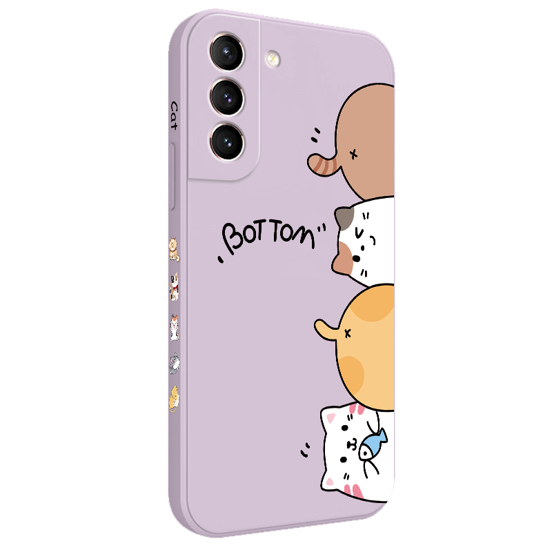 Điện Thoại Ốp Lưng Hình Mèo Cho samsung galaxy s21 s20 fe ultra plus 5g