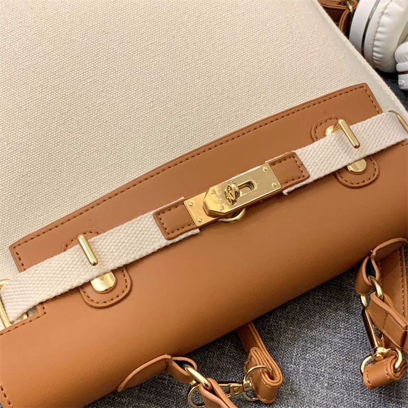 Ba Lô Học Sinh Vải Bạt Thời Trang Hàn Cho Nữ