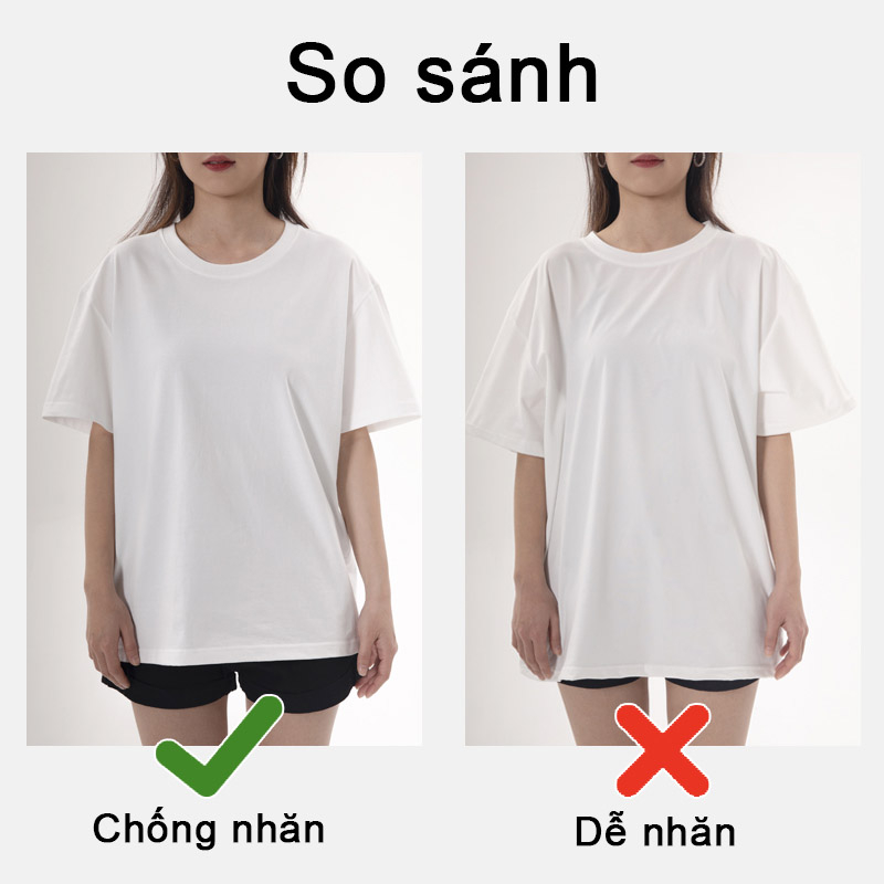 SELVZE Thời Trang Áo Thun cotton Tay Ngắn Dáng Rộng in Hình Gấu Trúc Dễ Thương