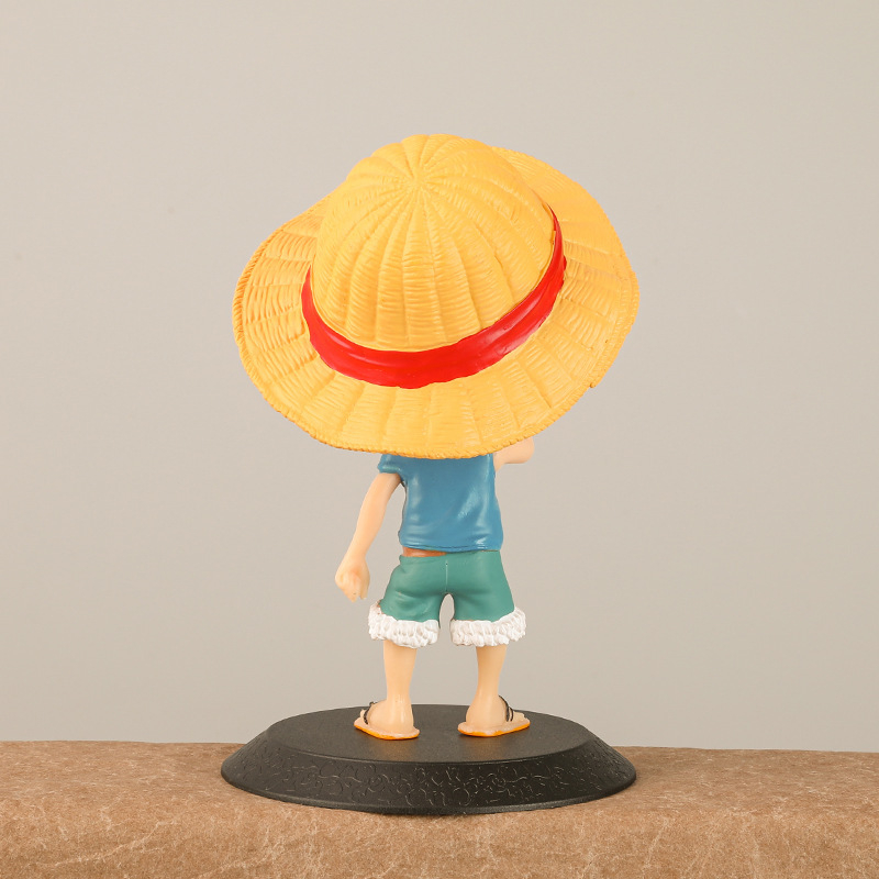 Mô Hình Nhân Vật monkey d luffy one piece 11.5cm Bằng pvc Trang Trí Xe Hơi