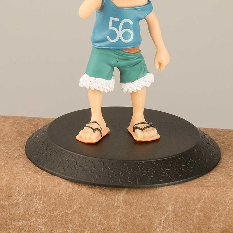 Mô Hình Nhân Vật monkey d luffy one piece 11.5cm Bằng pvc Trang Trí Xe Hơi