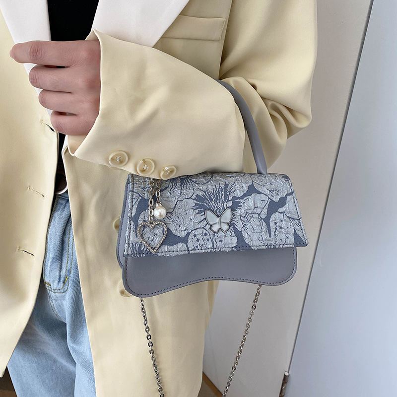 Túi xách nữ với mặt dây chuyền trái tim Dây đeo vai Túi dành cho mua sắm thông thường