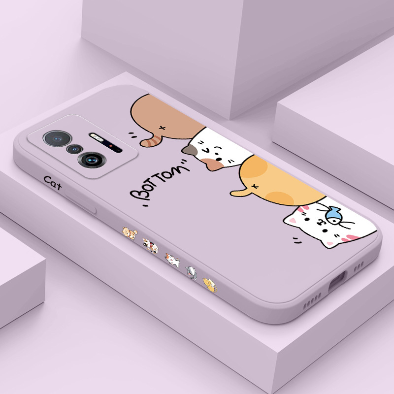 Ốp Điện Thoại Họa Tiết Mèo Dễ Thương Cho xiaomi mi 13t 12t 11t 10t pro lite mi 9t pro 5g