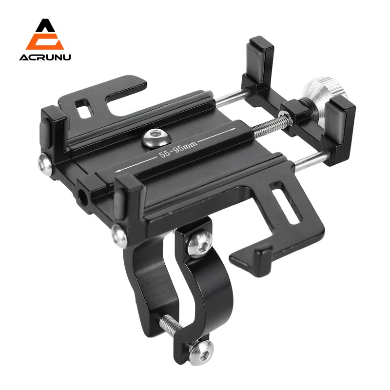 ACRUNU Giá Đỡ Điện Thoại Trên Xe Đạp Hợp Kim Nhôm Xe Điện Chống Trơn Trượt Điện Xe Máy Điện Thoại Chống Sốc Phụ Kiện Xe Đạp