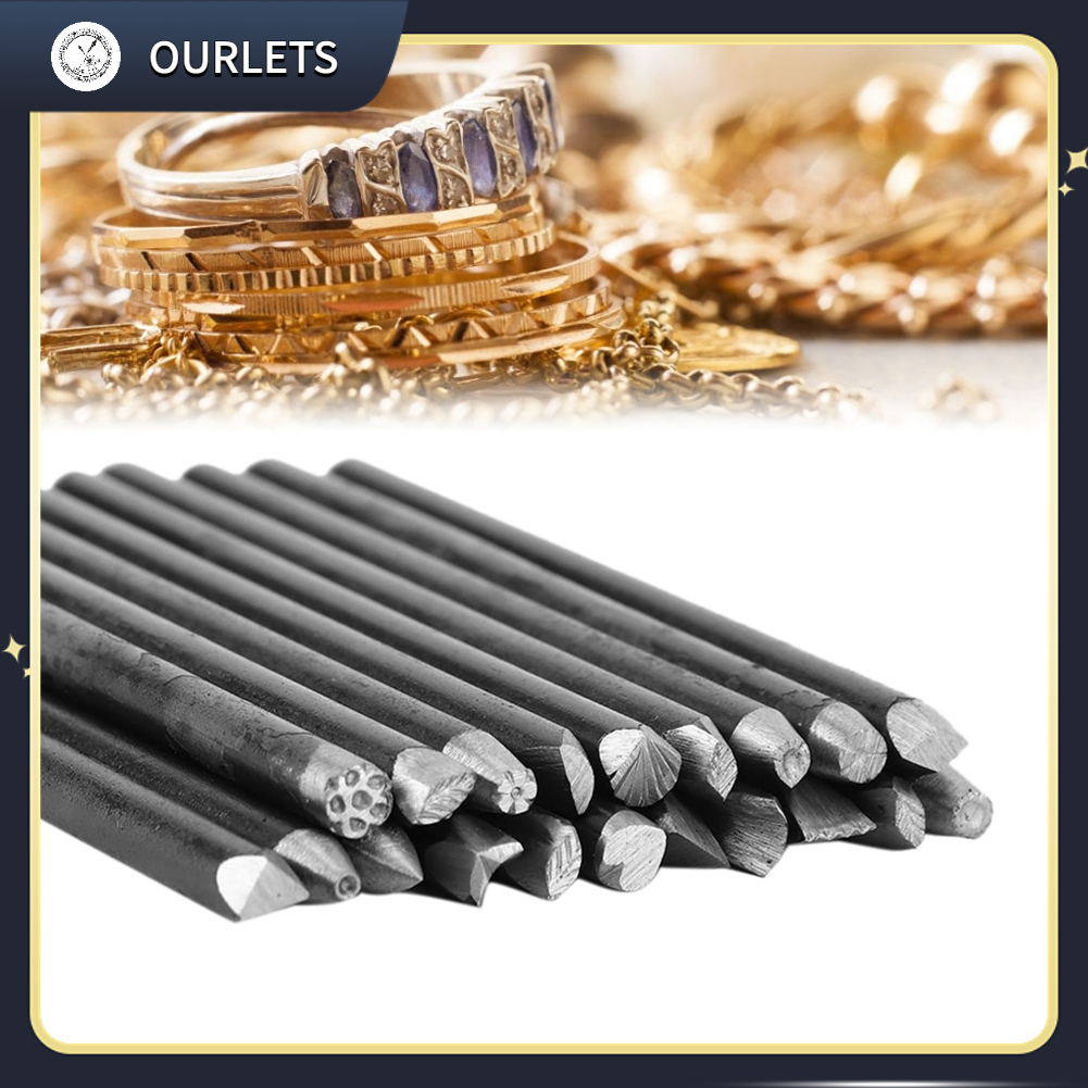 Dụng cụ đục Anvil để gia công trang sức Làm chạm khắc 【Ourlets】