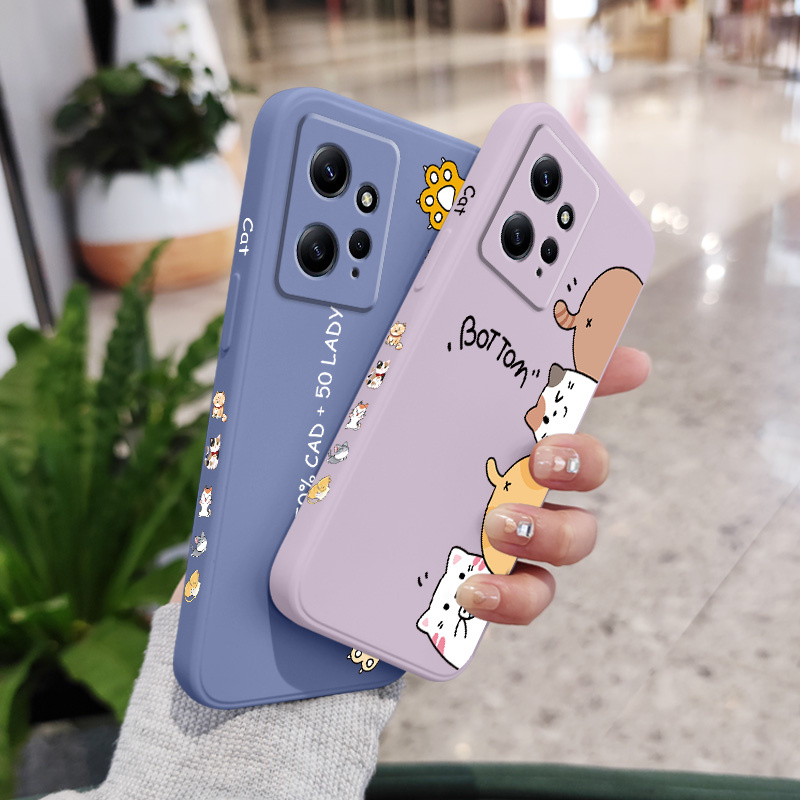 Ốp Điện Thoại Họa Tiết Mèo Dễ Thương Cho xiaomi redmi note 12s 12 pro plus 4g 5g