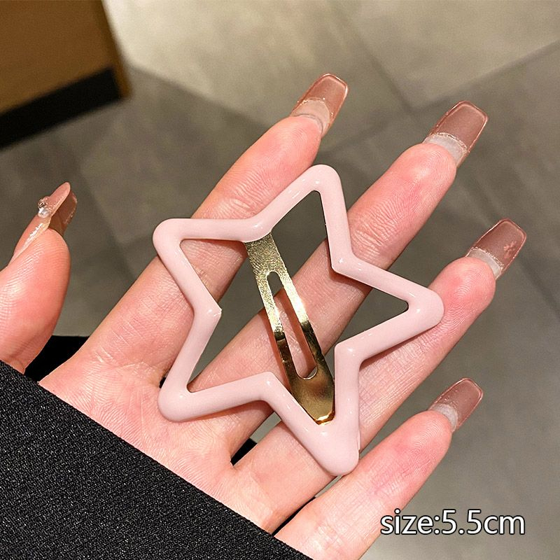 Kẹp Tóc Mái bb Ngôi Sao Năm Cánh Dễ Thương Màu Sắc Đẹp Mắt Dành Cho Bạn Nữ