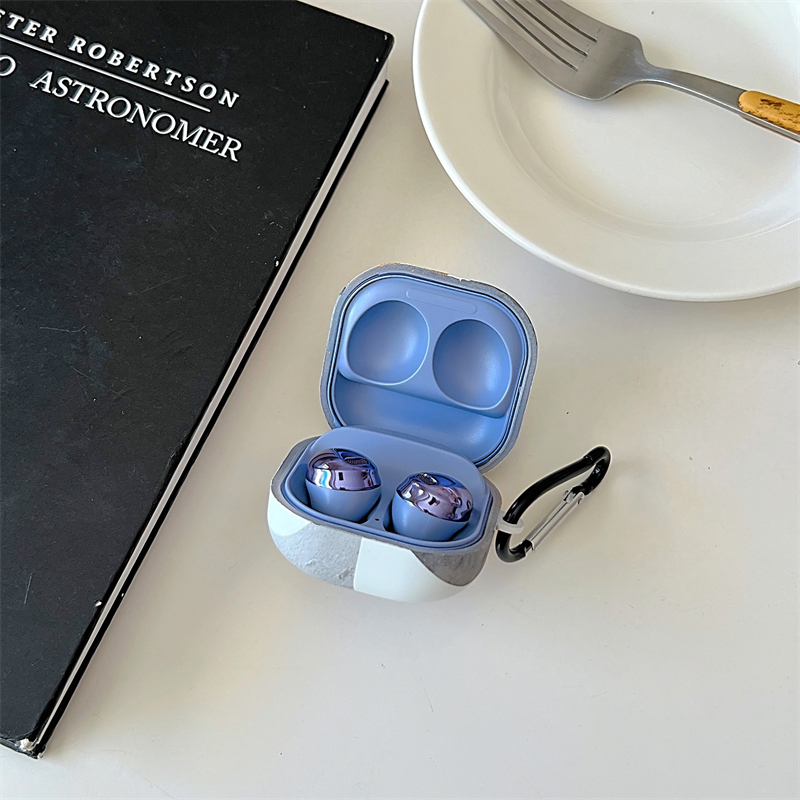 Cặp Vỏ Bảo Vệ Hộp Sạc Tai Nghe samsung galaxy Buds 2 / Buds Live / Buds FE / Buds2 Pro / Buds Pro ins Bằng tpu Mềm