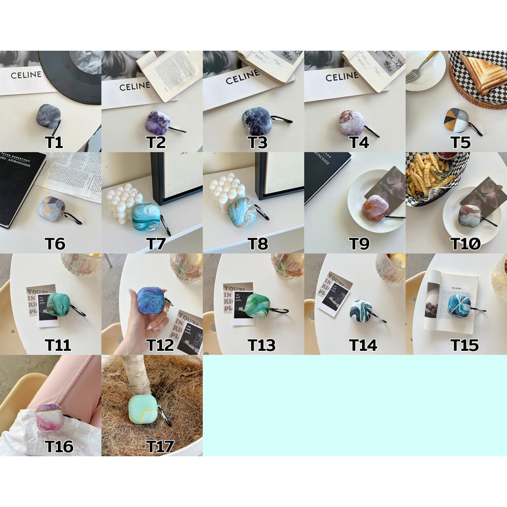 Cặp Vỏ Bảo Vệ Hộp Sạc Tai Nghe samsung galaxy Buds 2 / Buds Live / Buds FE / Buds2 Pro / Buds Pro ins Bằng tpu Mềm