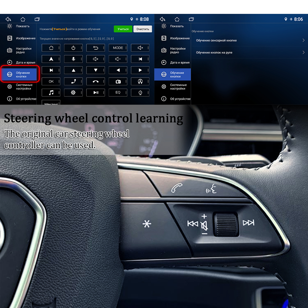 Máy Phát Đa Phương Tiện android 11 1 din autoradio 2g 32g 7 "/ 9" gps Kết Nối bluetooth gps