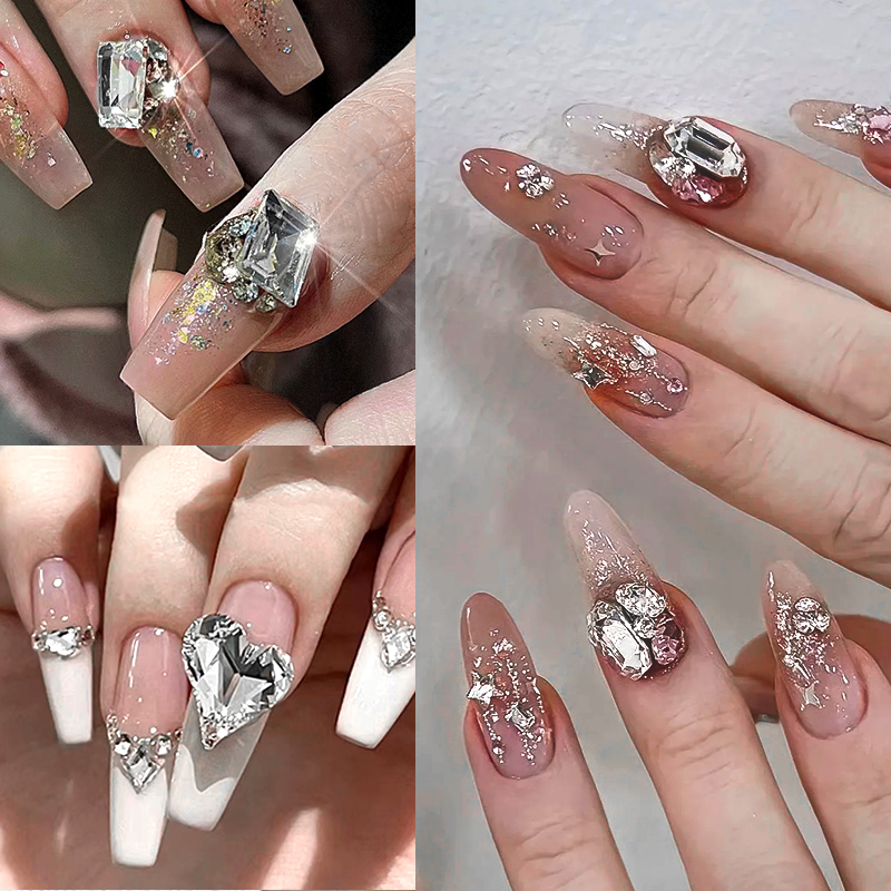 Bộ 10 HạT ĐíNh Trang Trí MóNg 3d