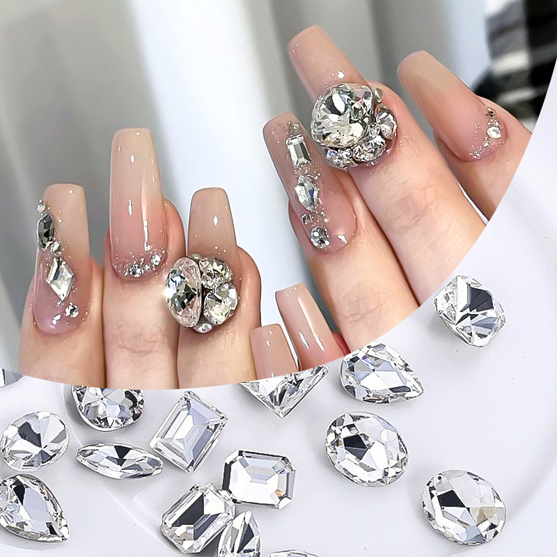 Bộ 10 HạT ĐíNh Trang Trí MóNg 3d