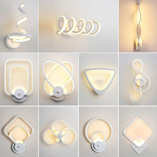 Đèn ngủ treo tường led hiện đại bắc âu trang trí đèn gắn tường phòng khách phòng ngủ hành lang cầu thang