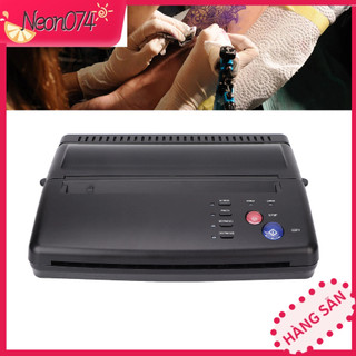 Máy scan hình xăm - với ​​50 giấy phích cắm 100‑240v màu đen - neon074