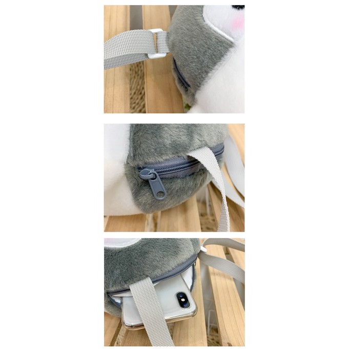 Túi Đeo Chéo Hình Chim Cánh Cụt Hoạt Hình Đáng Yêu Dành Cho Nữ