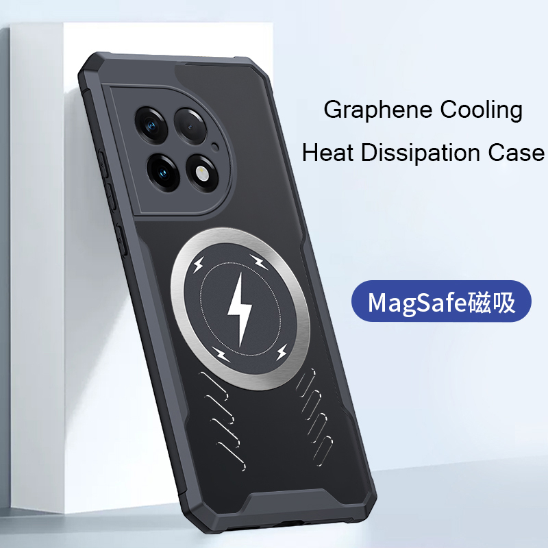 Graphene Ốp Điện Thoại tpu Chống Sốc Tích Hợp Tản Nhiệt Cho oneplus ace 2 pro