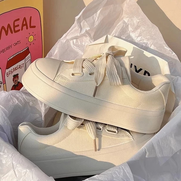👟Giày Thể Thao Canvas Đế Dày Phong Cách Mới Mùa Hè Cho Nữ