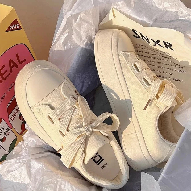 👟Giày Thể Thao Canvas Đế Dày Phong Cách Mới Mùa Hè Cho Nữ
