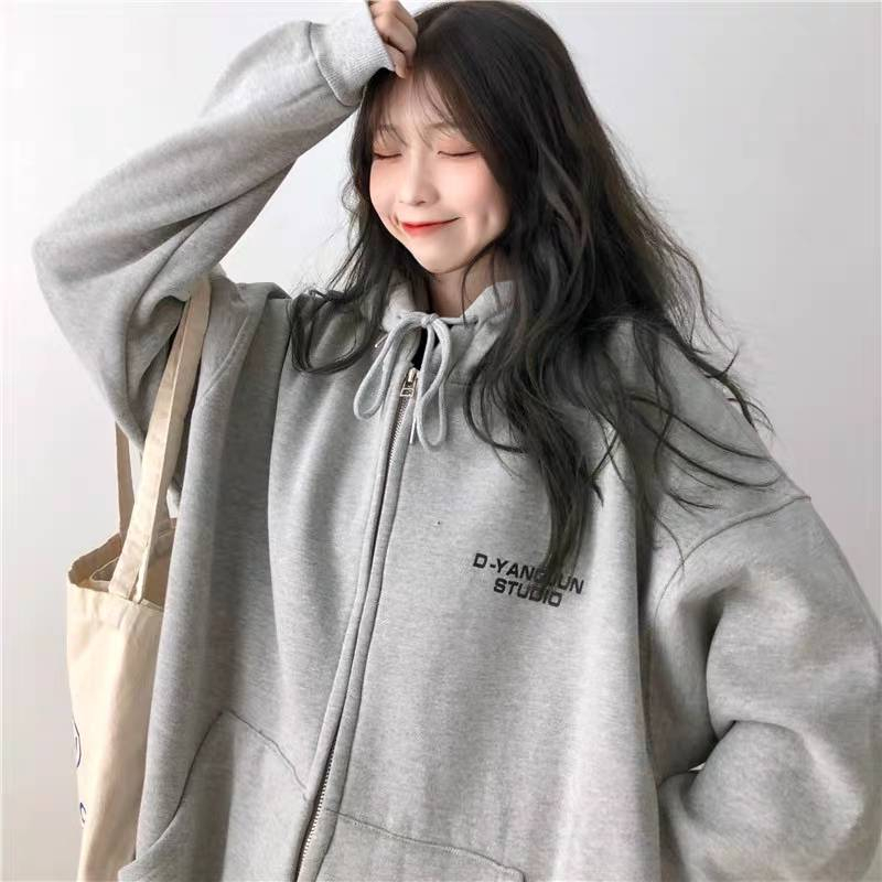 Hana hoodie áo hoodie áo khoác hoodie nữ Thời Trang Thường Ngày Hàn Quốc 2023 NEW Au0714