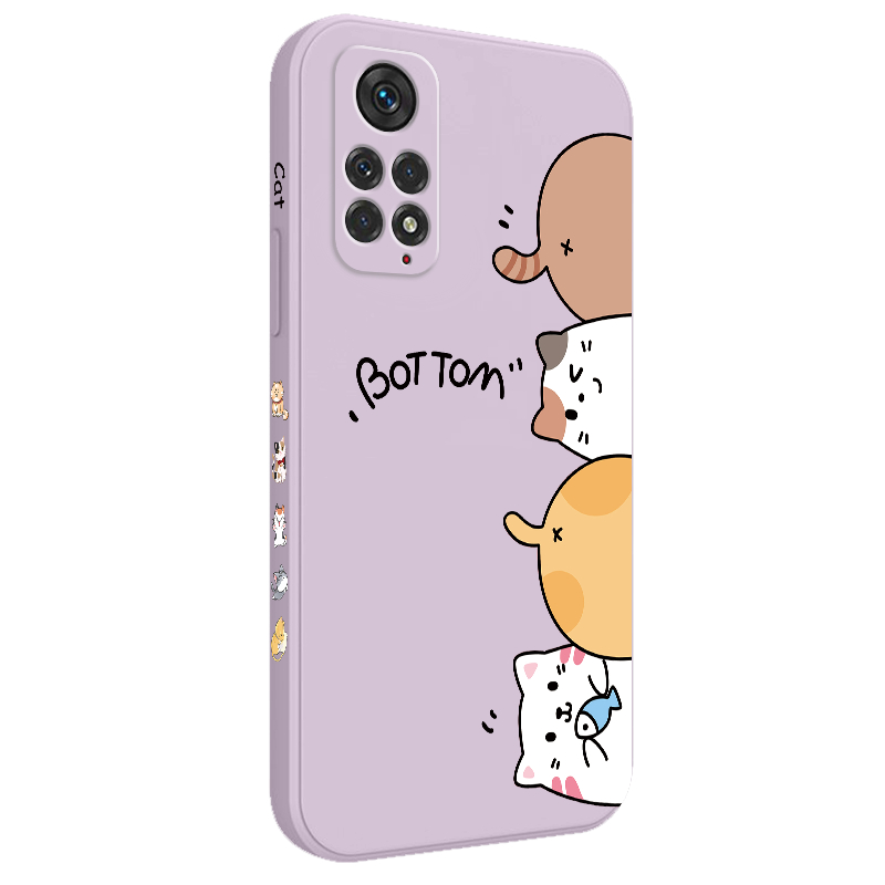 Ốp Điện Thoại Họa Tiết Mèo Sáng Tạo Dành Cho xiaomi redmi note 11s 11 11t pro plus 4g 5g