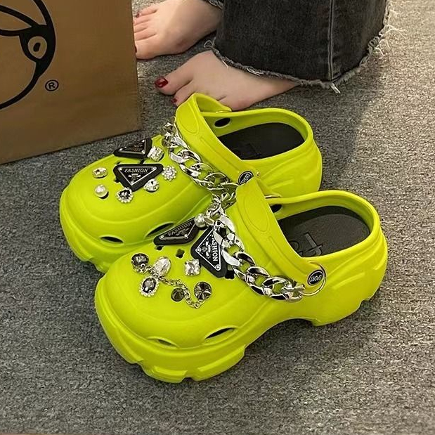 MOCHO  dép cross dép bánh mì nữ  dép sục nữ đáy dày 2023 NEW B21H0JM