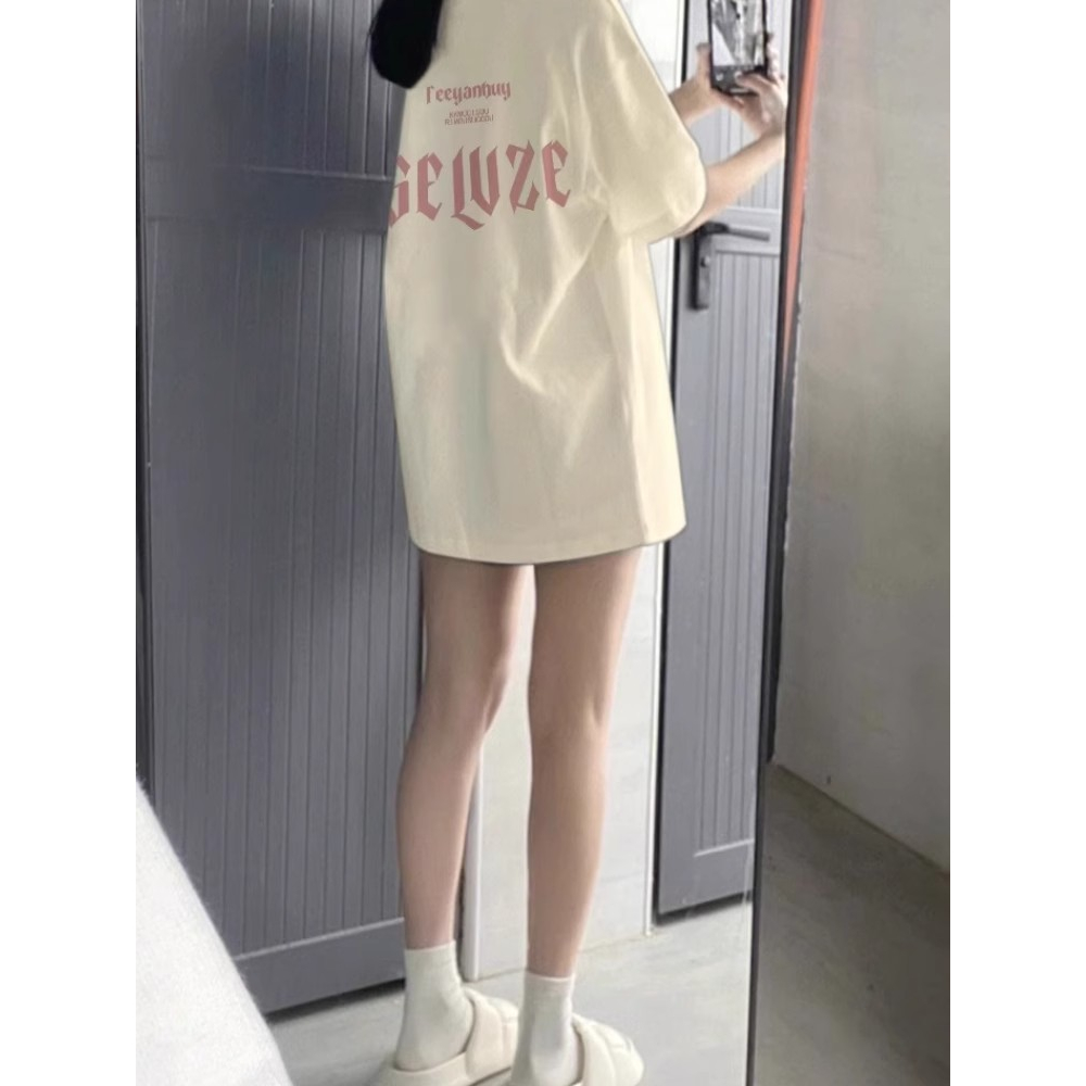 Rdgf Mơ Mộng Áo Thun Nữ Thời Trang Ngắn Tay oversize