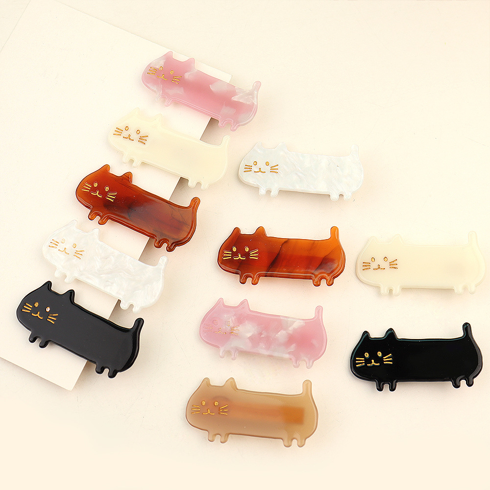 Kẹp Tóc Hình Mèo Thời Trang Hàn Quốc Dễ Thương Cho Nữ