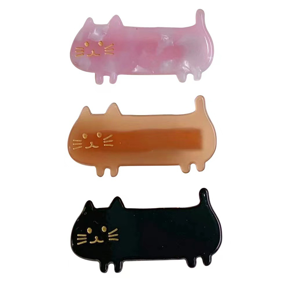 Kẹp Tóc Hình Mèo Thời Trang Hàn Quốc Dễ Thương Cho Nữ