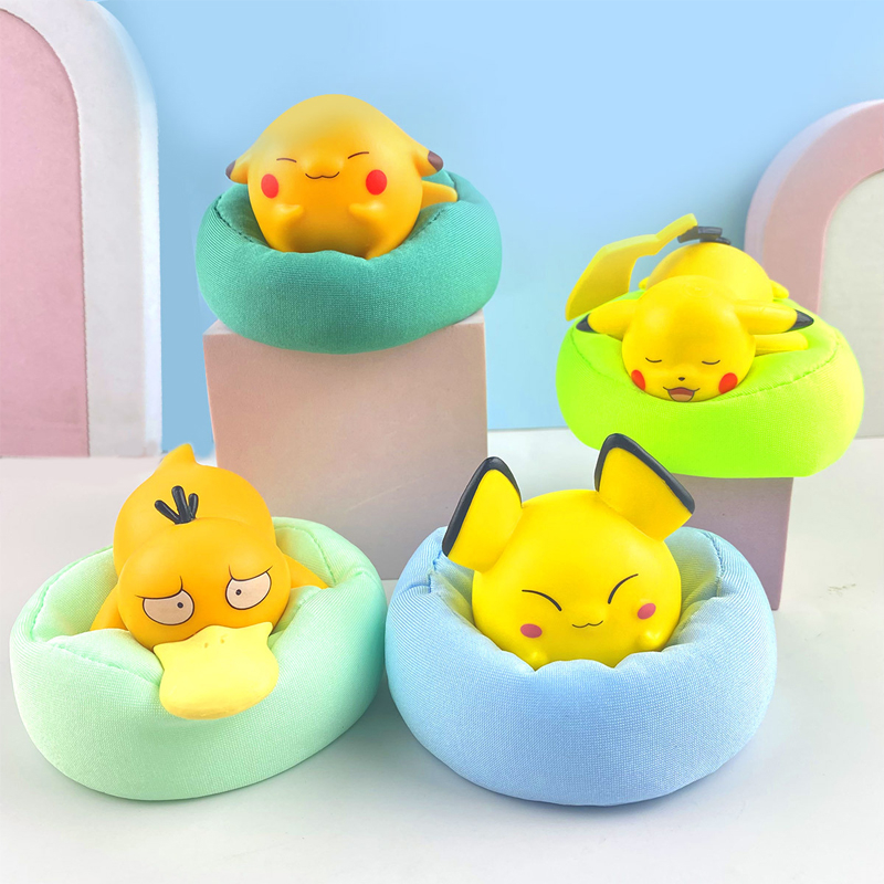 Set 8 Mô Hình Nhân Vật Phim pokemon 6.5cm