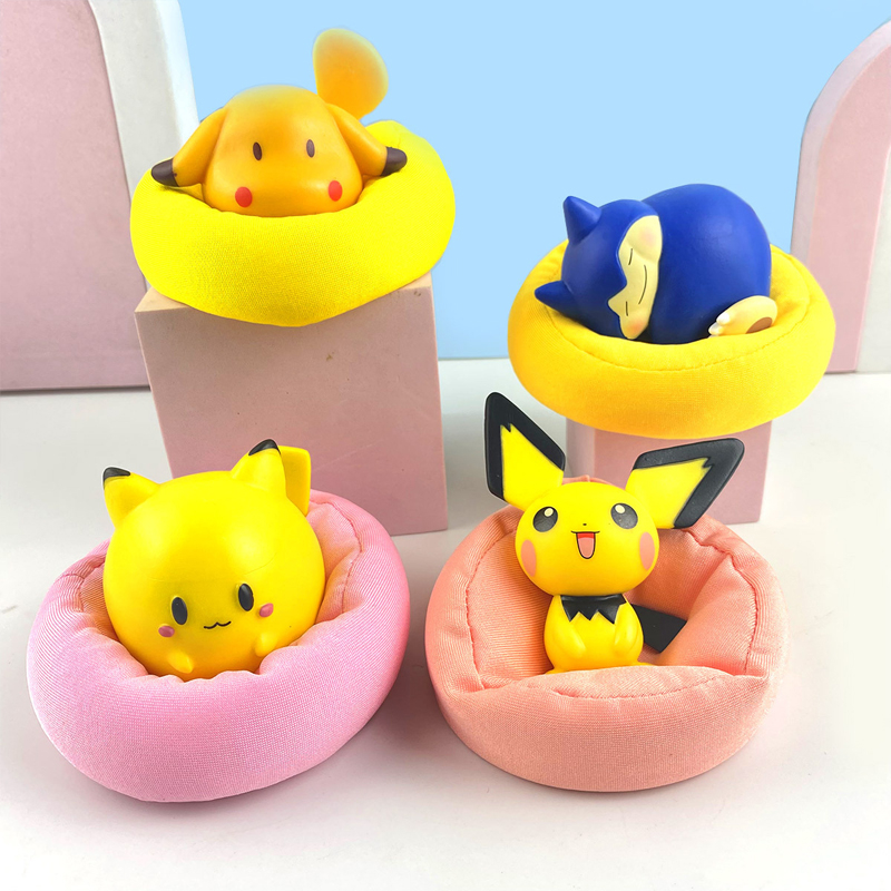 Set 8 Mô Hình Nhân Vật Phim pokemon 6.5cm