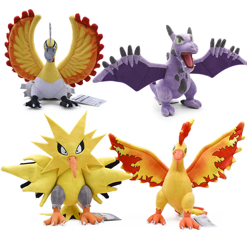 Thú Nhồi Bông Hình Chim Phượng Hoàng Trong pokemon 24cm Mềm Mại